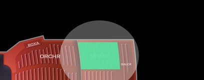 Seat view from Mezzanine