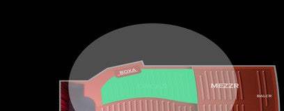 Seat view from Orchestra