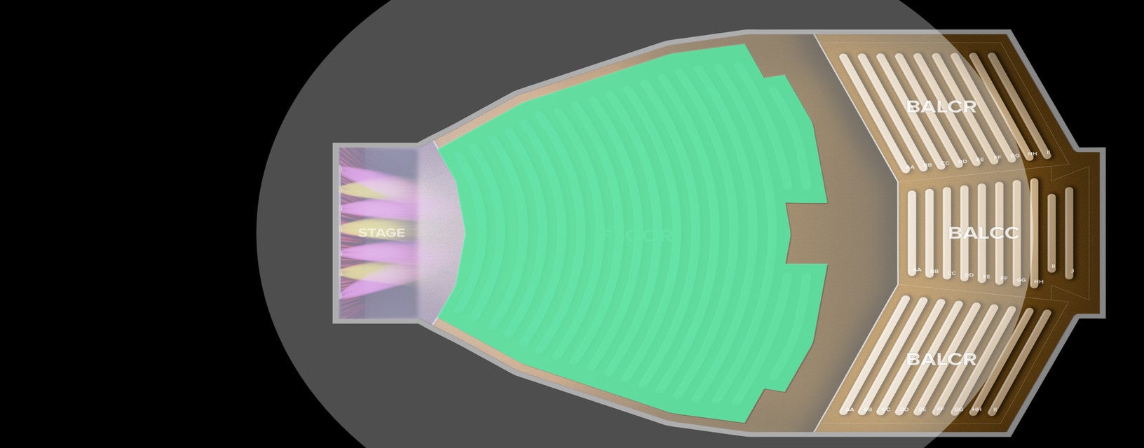 Seat view from Floor