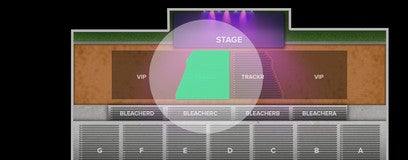 Seat view from Track