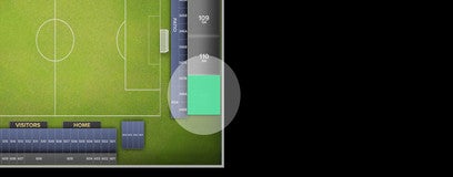 Seat view from Supporters