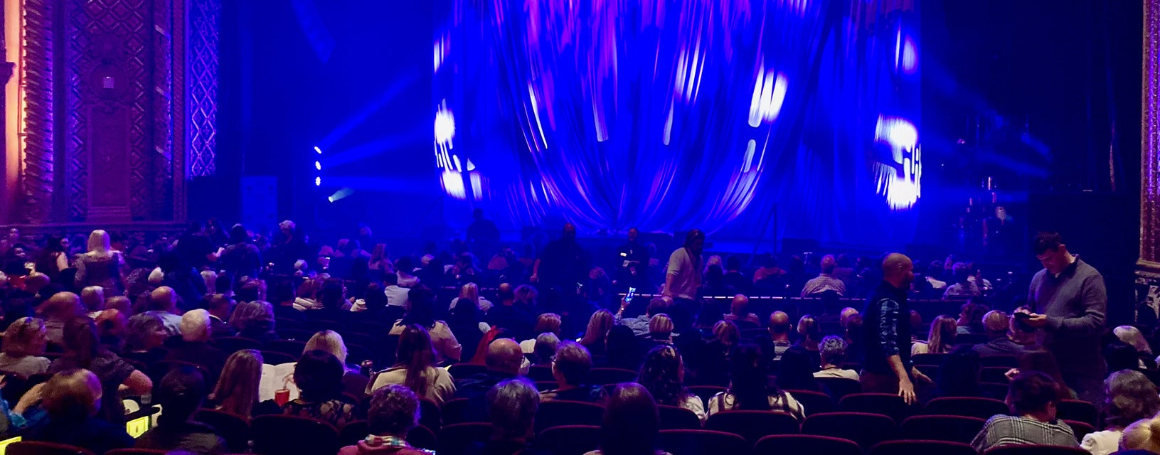 Seat view from Orchestra Center