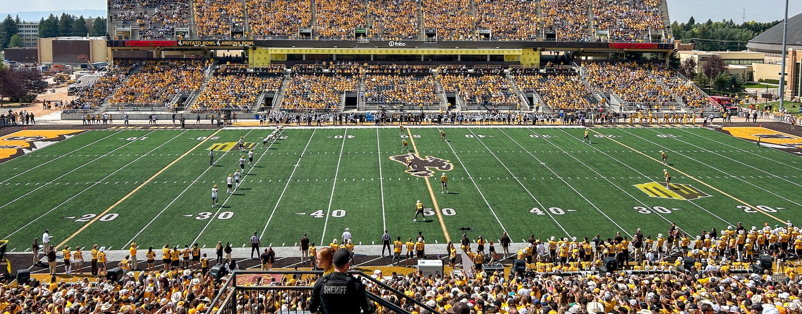Seat view from Upper East Sideline