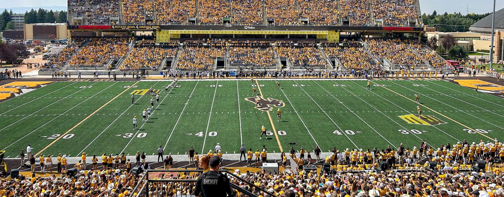 Seat view from Upper East Sideline