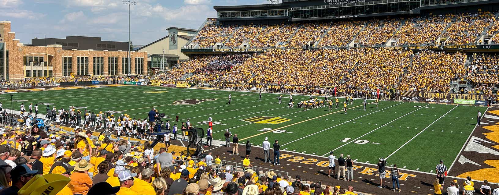 Seat view from Lower West Sideline