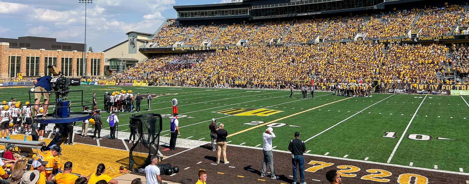 Seat view from Lower West Sideline