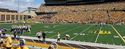 Seat view from Lower West Sideline
