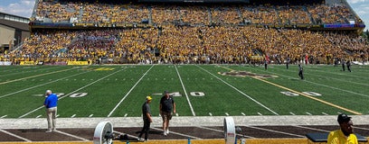 Seat view from Lower West Sideline