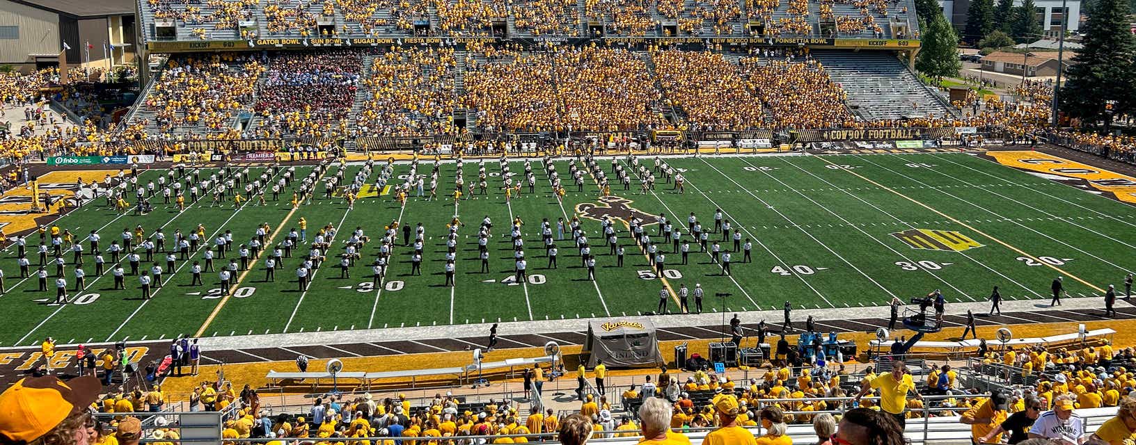 Seat view from Upper West Sideline
