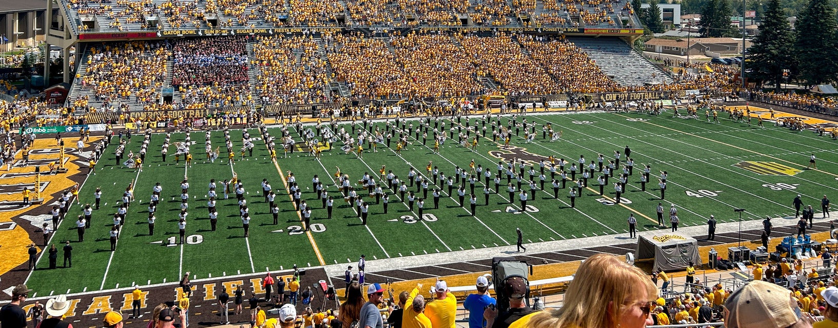 Seat view from Upper West Sideline