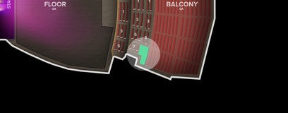 Seat view from Lower Balcony