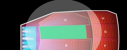 Seat view from Reserved