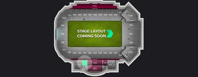 Seat view from Middle Sideline