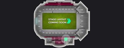 Seat view from Middle Sideline