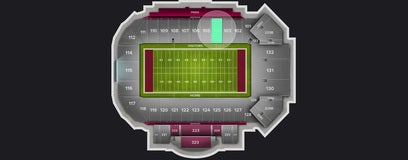 Seat view from Lower Sideline