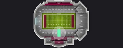 Seat view from Lower Sideline