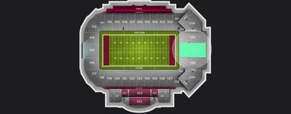 Seat view from Lower Endzone