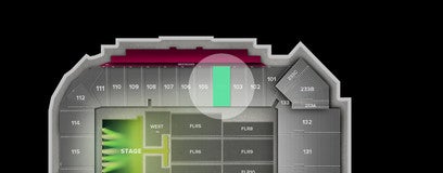Seat view from Lower