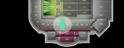 Seat view from Lower