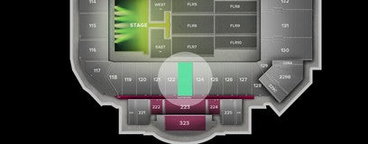 Seat view from Lower