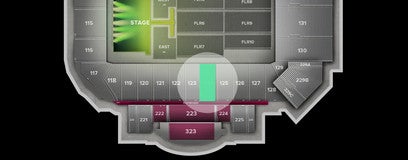 Seat view from Lower