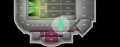 Seat view from Lower