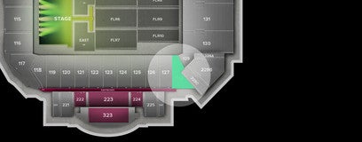 Seat view from Lower
