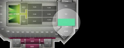 Seat view from Lower