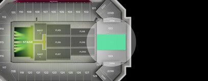 Seat view from Lower