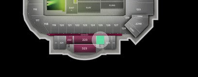 Seat view from Upper
