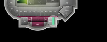 Seat view from Upper