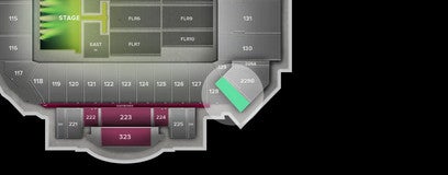Seat view from Upper
