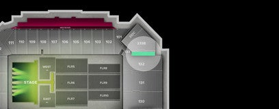 Seat view from Upper