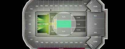 Seat view from Floor