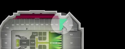 Seat view from Lower