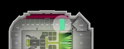 Seat view from Lower