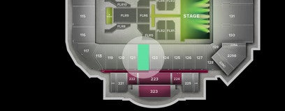 Seat view from Lower