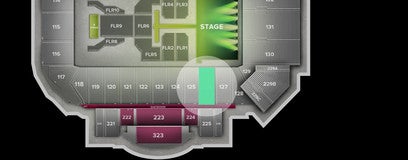 Seat view from Lower