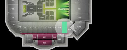 Seat view from Lower