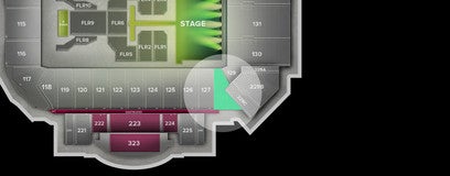 Seat view from Lower