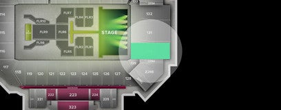 Seat view from Lower