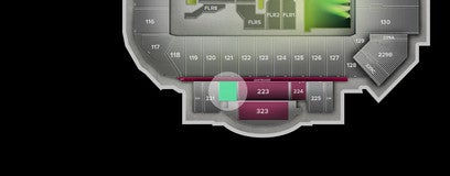 Seat view from Upper