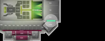 Seat view from Upper