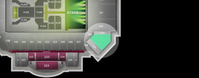 Seat view from Upper