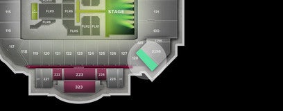 Seat view from Upper