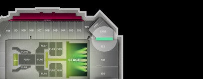 Seat view from Upper