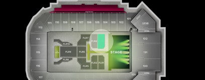 Seat view from Floor