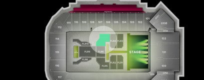 Seat view from Floor