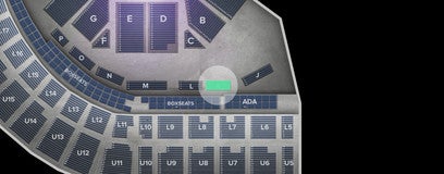 Seat view from Floor