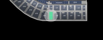Seat view from Upper